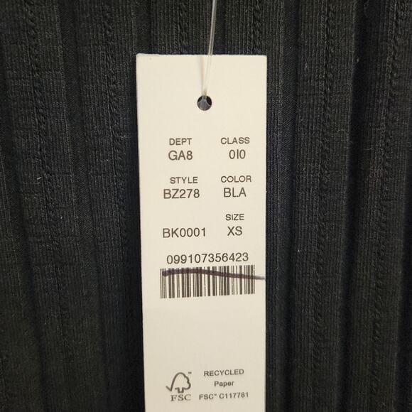 NWT J. Crew Pointelle Pajama Tank Top Black XS - Picture 3 of 6